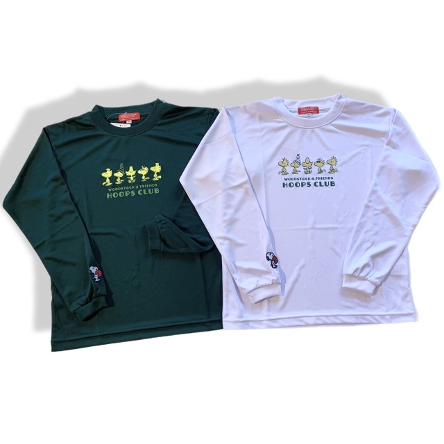 PNU-6724/  SNOOPY / スヌーピー / ロングスリーブ/ 長袖 / バスケットボール / ジュニア