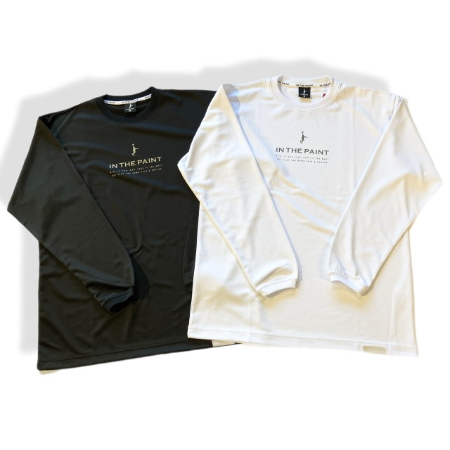 ITP25426/ IN THE PAINT / インザペイント / ナチュラル アースカラー ロングスリーブシャツ/ ロンT / バスケットボール