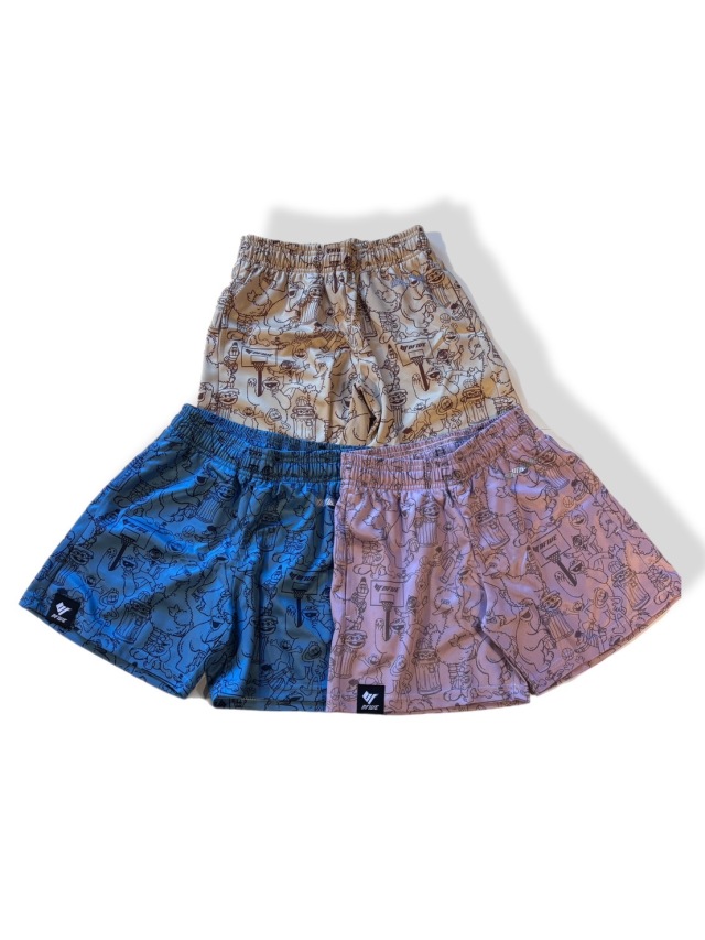 21839/セサミストリート/ジュニアパンツ/ハーフパンツ/BFIVE/ビーファイブ/バスケットボール