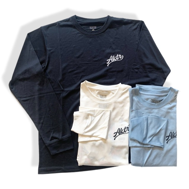 225-022005/ AKTR /TORSION NICK L/S SPORTS TEE BK / ロンT/ アクター / バスケットボール