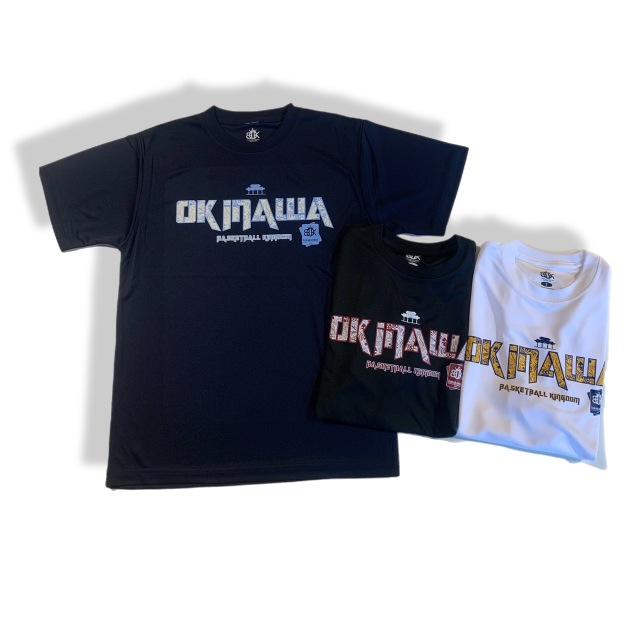 OBKTS-2511/【2025秋冬新作】 OBK / OKINAWA BASKETEBALL KINGDOM / STEP BY STEP オリジナル /  Tシャツ / バスケットボール