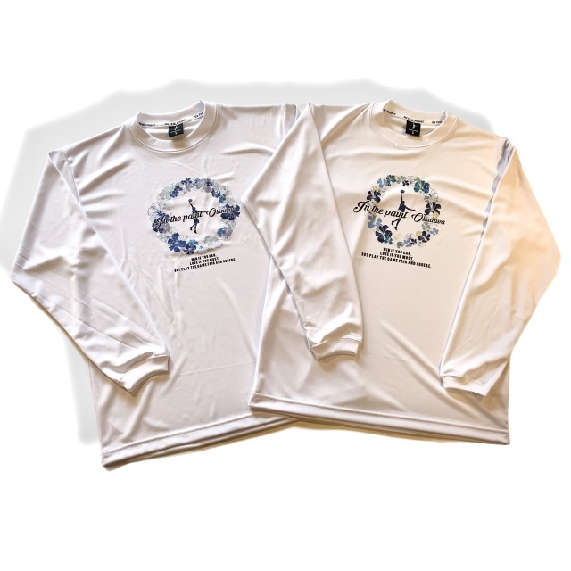 ITPLS-2504/ IN THE PAINT / LONG SLEEVE T-SHIRTS / STEP BY STEP オリジナル / IN THE PAINT(インザペイント)×STEP BY STEP / 当店限定コラボ商品 / ロングTシャツ
