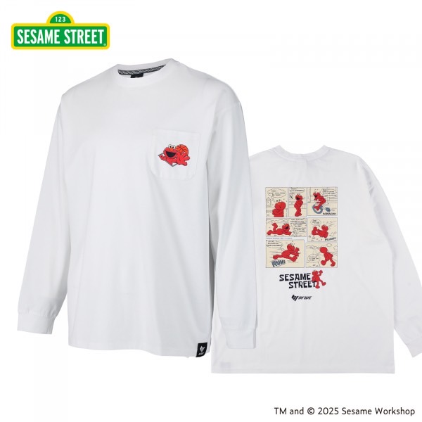 22448/セサミストリート/トップス/長袖/BFIVE/ビーファイブ/バスケットボール