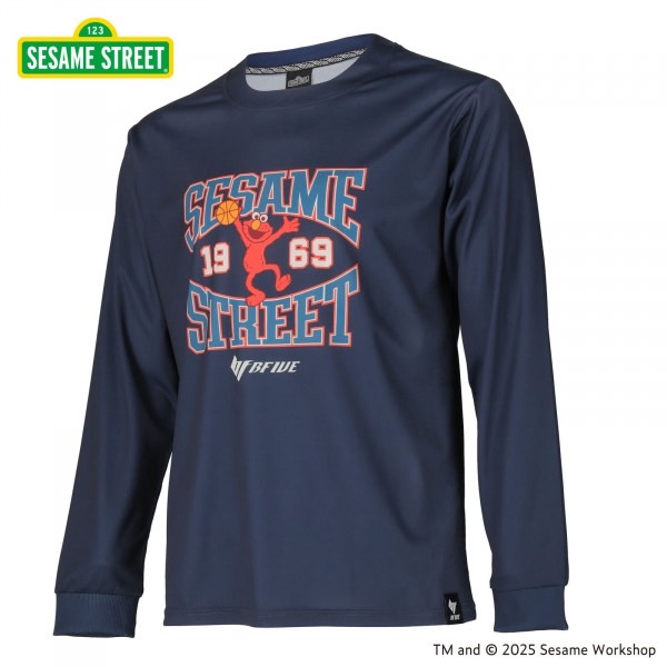 22422/セサミストリート/トップス/長袖/BFIVE/ビーファイブ/バスケットボール