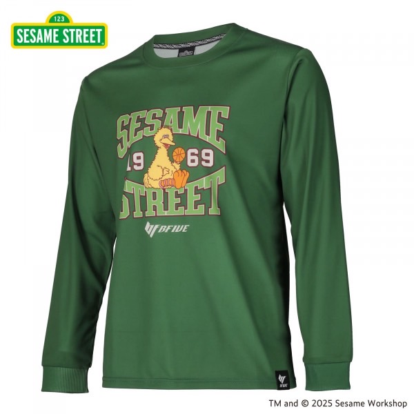 22424/セサミストリート/トップス/長袖/BFIVE/ビーファイブ/バスケットボール