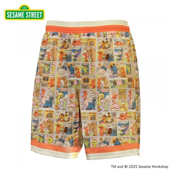 21865/セサミストリート/ハーフパンツ/パンツ/BFIVE/ビーファイブ/バスケットボール