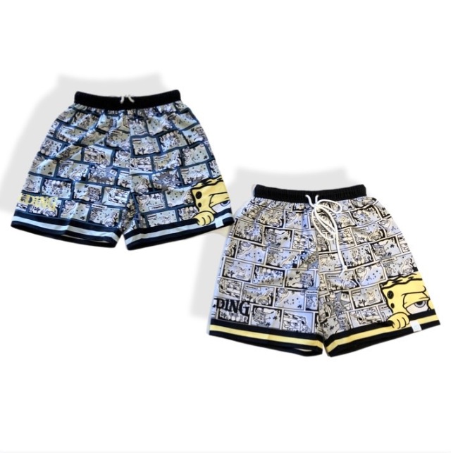 SJP26045S/ スポルディング / SPALDING / パンツ / ジュニア ジャージーショーツ スポンジボブ カートゥーン/ ジュニア / バスケ / バスケットボール