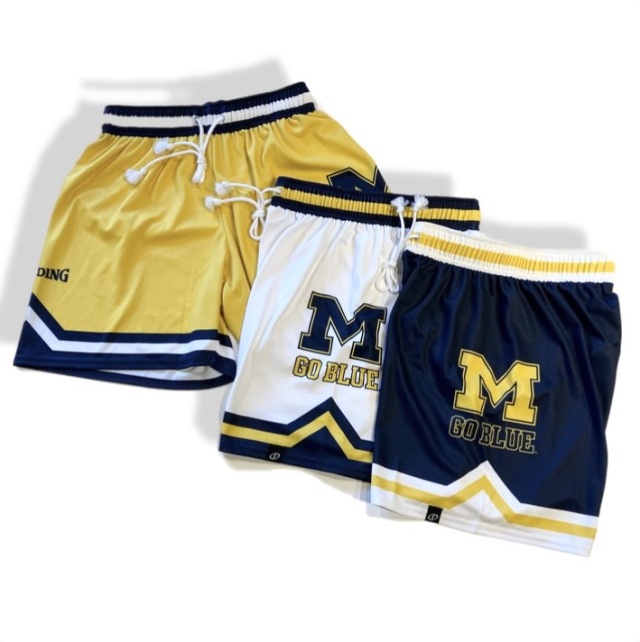 SMP26022M/ スポルディング / SPALDING / パンツ /ジャージーショーツ ミシガン M ゴーブルー/ バスケ / バスケットボール