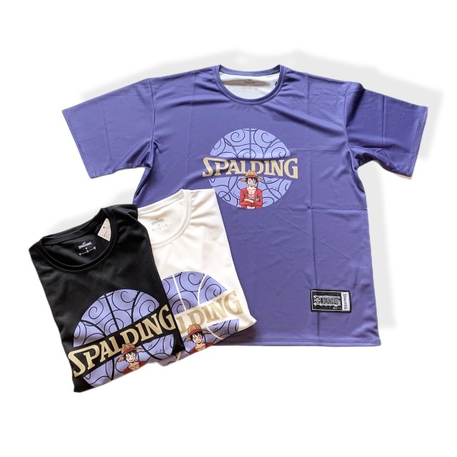 SMT25101P / スポルディング / SPALDING / Ｔシャツ /Tシャツ ONE PIECEゴムゴムの実  / バスケ / バスケットボール