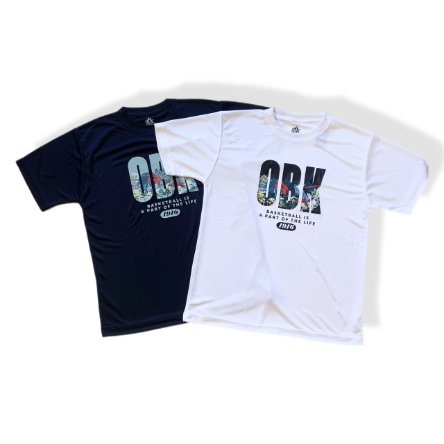 OBKTS-2505 /【2025春夏新作】 OBK / OKINAWA BASKETEBALL KINGDOM / STEP BY STEP オリジナル /  Tシャツ / バスケットボール