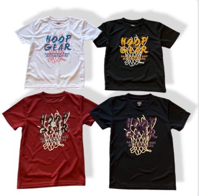 HGTS-2603/ 当店限定商品 / STEPBYSTEP / HOOP GEAR / フープギア / Ｔシャツ / キッズ / バスケットボール