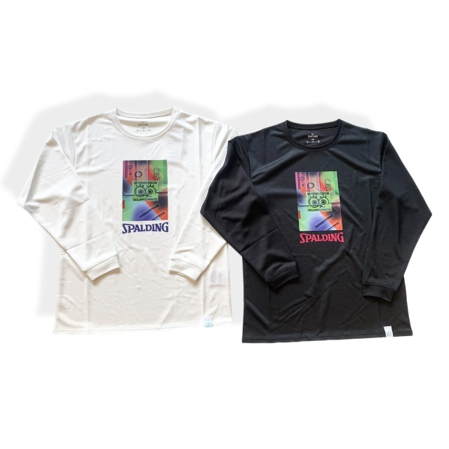 SJT25185S/ スポルディング / SPALDING / ジュニアロングスリーブTシャツスポンジボブネオナート  / バスケ / バスケットボール