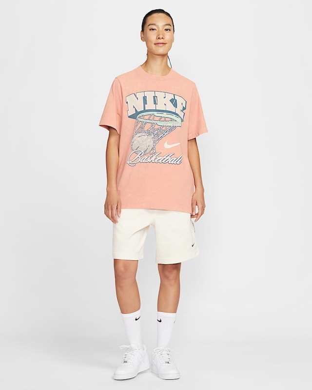HV6984-688 / NIKE / ナイキ /ウィメンズ ルーズ ショートスリーブ