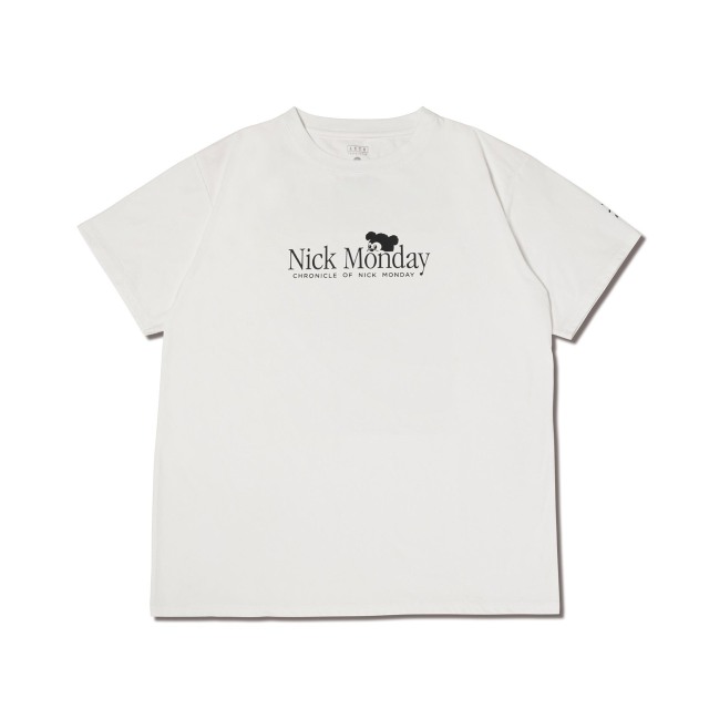 126-004005-WH/ AKTR / NICK CHRONICLE SPORTS TEE WH/ Tシャツ / アクター / バスケットボール
