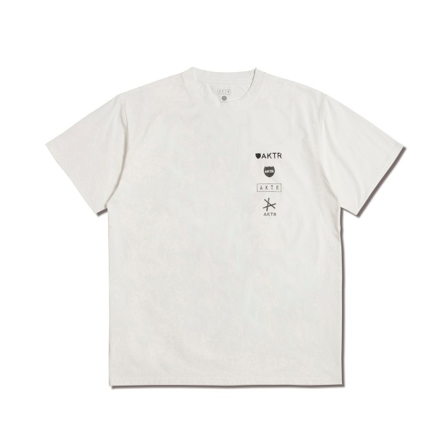 126-003005-WH/ AKTR / MEMORIAL SPORTS TEE WH/ Tシャツ / アクター / バスケットボール