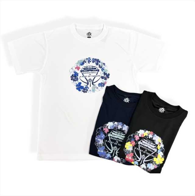 OBKTS-2604/【2026春夏新作】 OBK / OKINAWA BASKETEBALL KINGDOM / STEP BY STEP オリジナル /  Tシャツ / バスケットボール