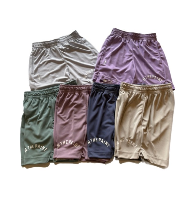 ITP26071/ IN THE PAINT / インザペイント/[膝上ショート丈]アッパーアーチロゴショーツ/ バスパン / バスケットボール