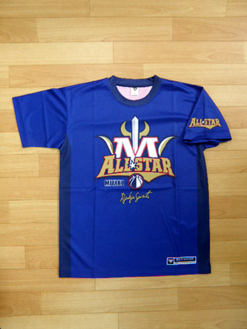 デザインサンプル】 ミニオールスター宮古地区男女 昇華Tシャツ