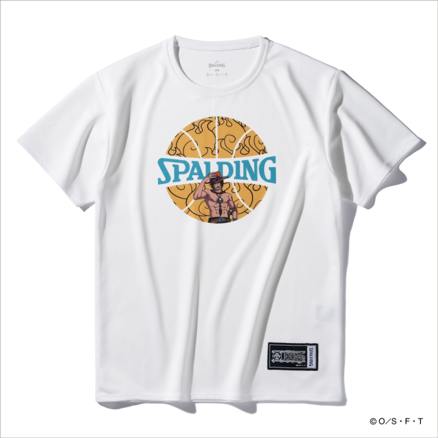 SMT25102P/ スポルディング / SPALDING / Ｔシャツ /Tシャツ ONE PIECEメラメラの実  / バスケ / バスケットボール