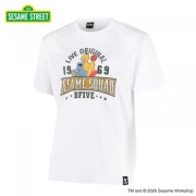 22856/SESAME STREET SQUAD TEE WHITE/セサミストリート/Tシャツ/BFIVE/ビーファイブ/バスケットボール