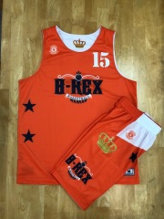 【デザインサンプル】　B-REX（沖縄県一般クラブチーム）　昇華リバーシブル