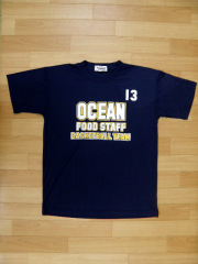 【デザインサンプル】 海洋食材　（クラブチーム）　Tシャツ