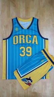 【デザインサンプル】　ORCA 89ERS（沖縄県一般クラブチーム）　昇華ユニフォーム