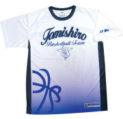【デザインサンプル】　豊見城高校（女子）チームＴシャツ