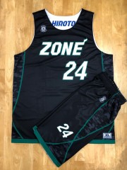 【デザインサンプル】　ZONE（沖縄県一般クラブチーム）　昇華リバーシブル