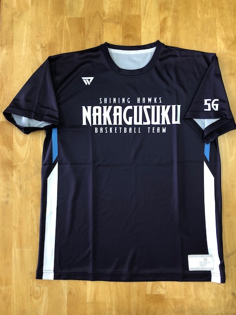 【デザインサンプル】　中城中学校女子（沖縄県中学校チーム）　昇華Tシャツ