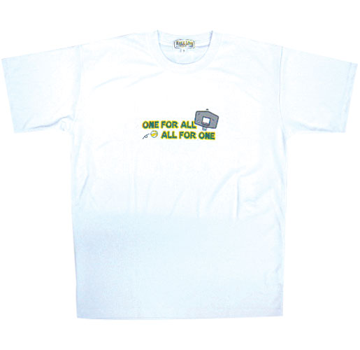 【デザインサンプル】　仲井真中学校（女子）チームＴシャツ