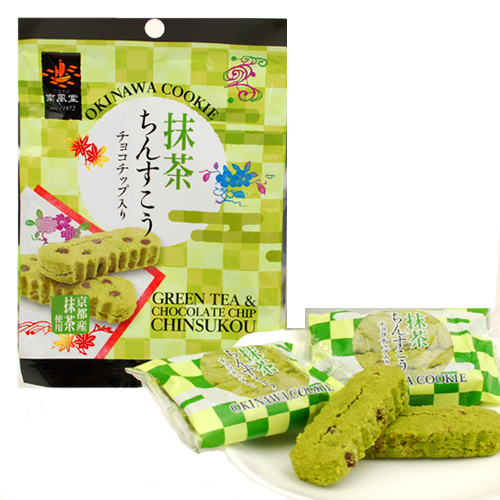 南風堂　抹茶ちんすこう2×3袋 計6個入り　4540118004201