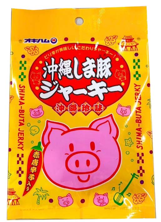 オキハム　沖縄しま豚ジャーキー25g