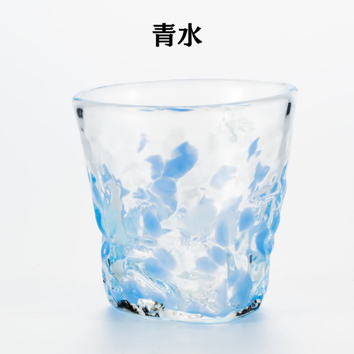 琉球ガラス村　清一工房　古宇利トライアングル　青水　4573487350211