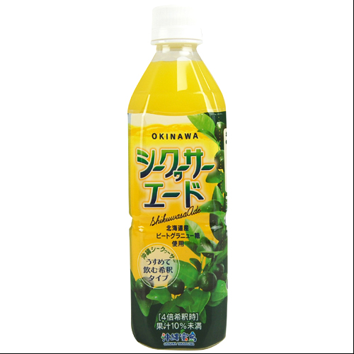 沖縄宝島 シークワーサーエード 500ml  4582112265820
