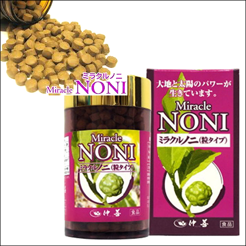 沖縄旅行/修学旅行/沖縄お土産/ 沖縄 仲善 ミラクルノニ 700粒4980479009529