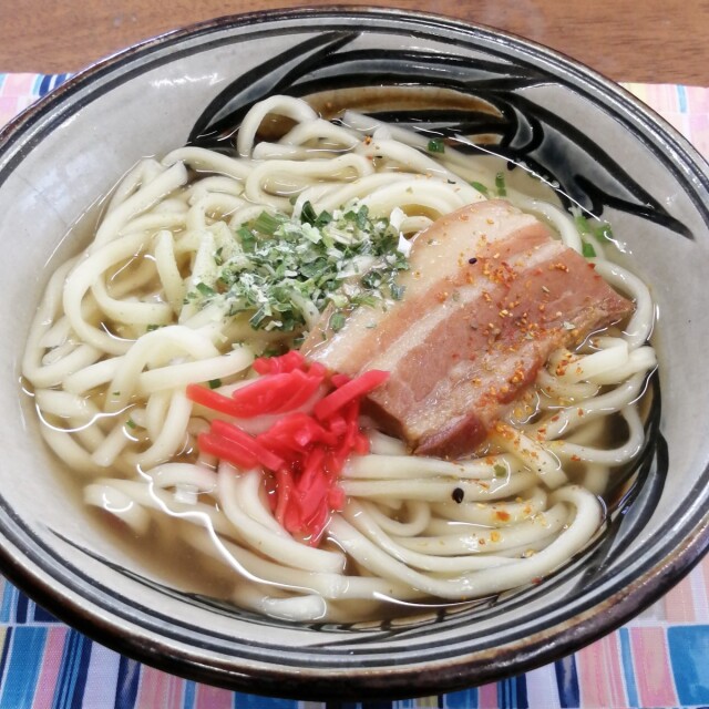 業務用そば　ゆで沖縄そば（中平）180g×25袋