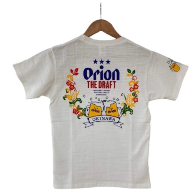 オリオンビールTシャツ　乾杯　白　XXL
