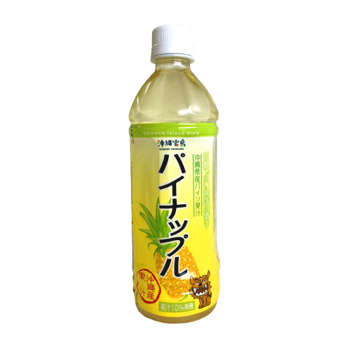 沖縄宝島 素材活力 パイナップル 500ml ペットボトル 4582112262720