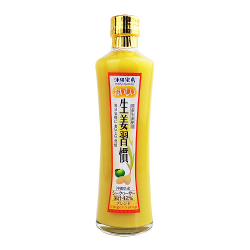 沖縄宝島 おいしい生姜習慣 300ml × 3本セット 4582112265844