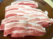 パイナップルあぐー三枚肉スライス　お肉のみ　８００ｇ