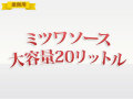 ≪業務用≫ミツワお好みソース20LQT　【送料込】(030-3004)
