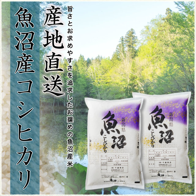 令和7年産 産直 魚沼産コシヒカリ 10kg
