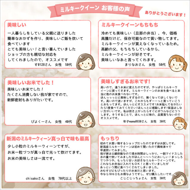 令和7年産 新潟県産ミルキークイーン 5kg