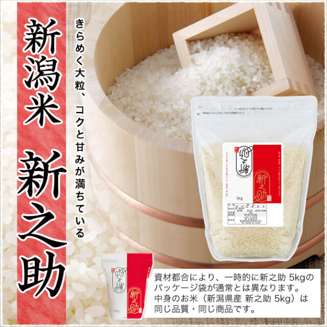 令和7年産 新潟県産 新之助 5kg