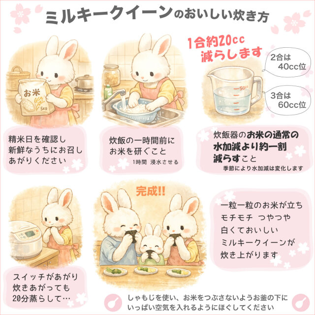 令和7年産 新潟県産ミルキークイーン 5kg