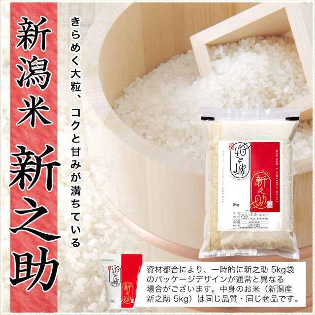 令和7年産 新潟県産 新之助 5kg
