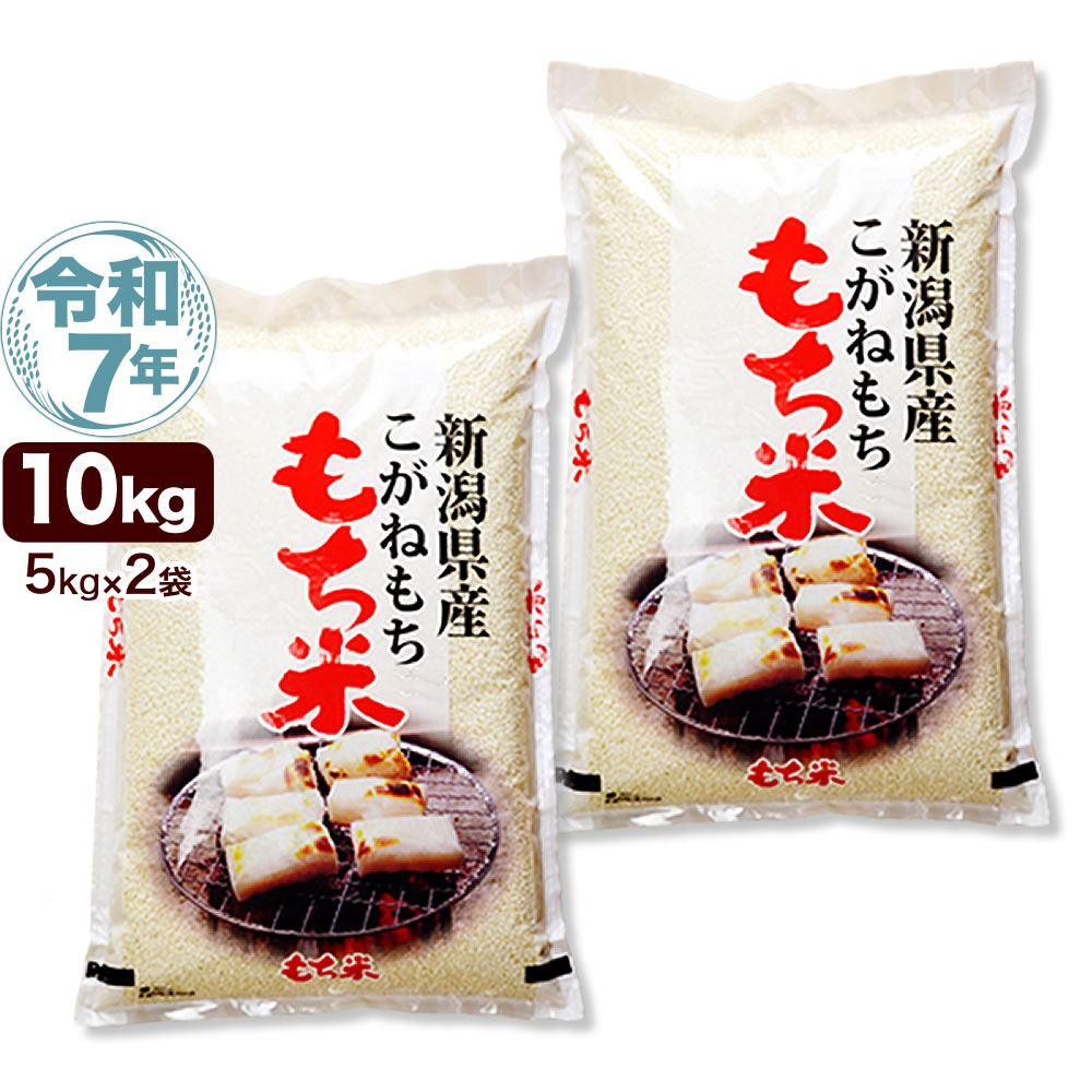 令和7年産 新潟県産こがねもち米 25kg