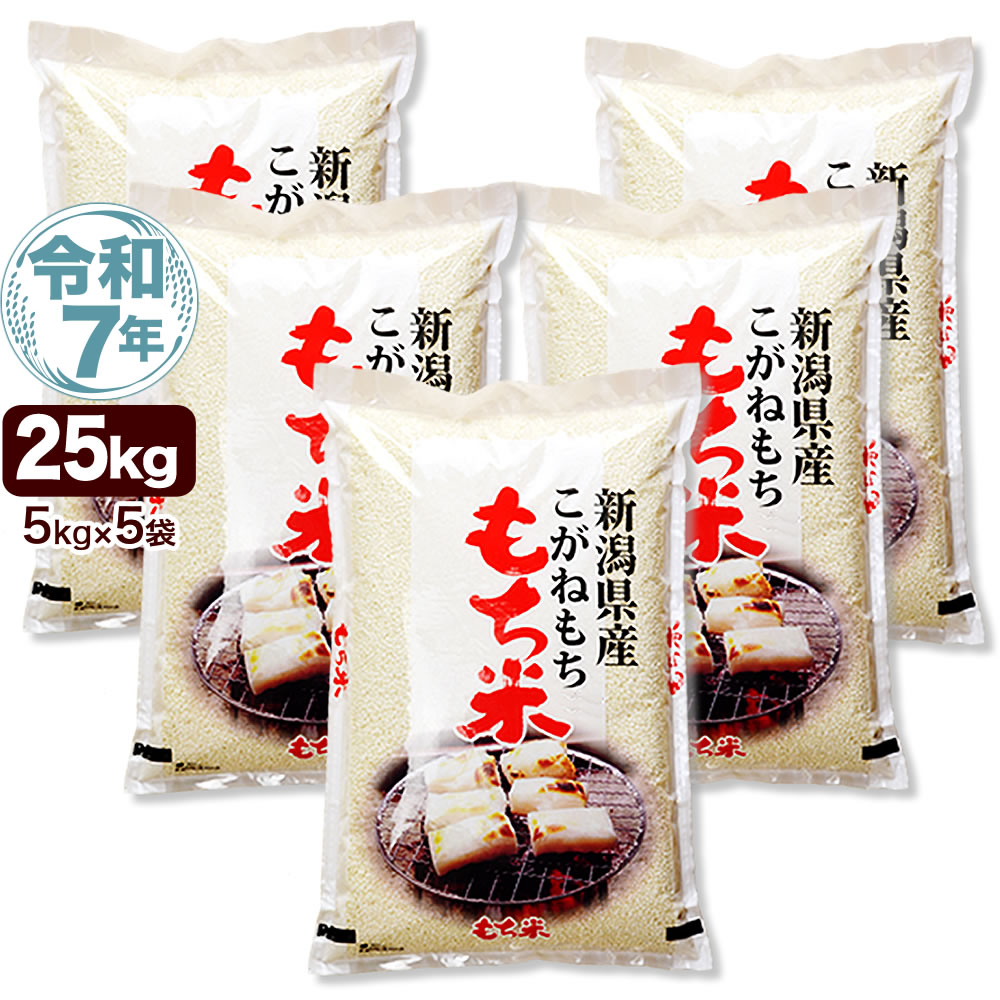 令和7年産 新潟県産こがねもち米 10kg