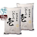令和7年産 新潟産 いのちの壱 10kg(5kg×2袋) 米
